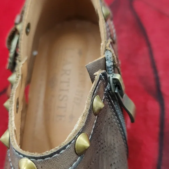 L' Artiste by Spring Step Kacie Ankle Booties 6.5-7 - Picture 7 of 11